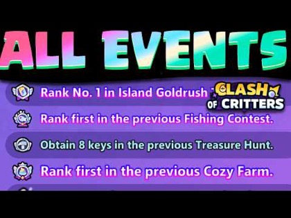 Clash of Critters Event Rotation guide